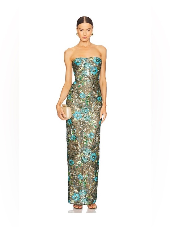 Bronx and Banco Dresses & Skirts - Bronx and Banco
Dahlia Maxi Dress in Teal Multi